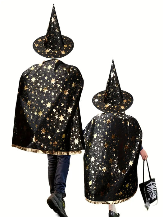 Spooky Wizard Halloween Costume – 2PC Set