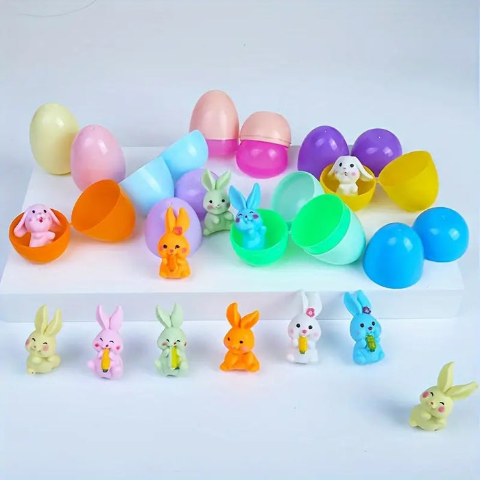 Easter Bunny Lucky Egg Prize 8pcs Set
