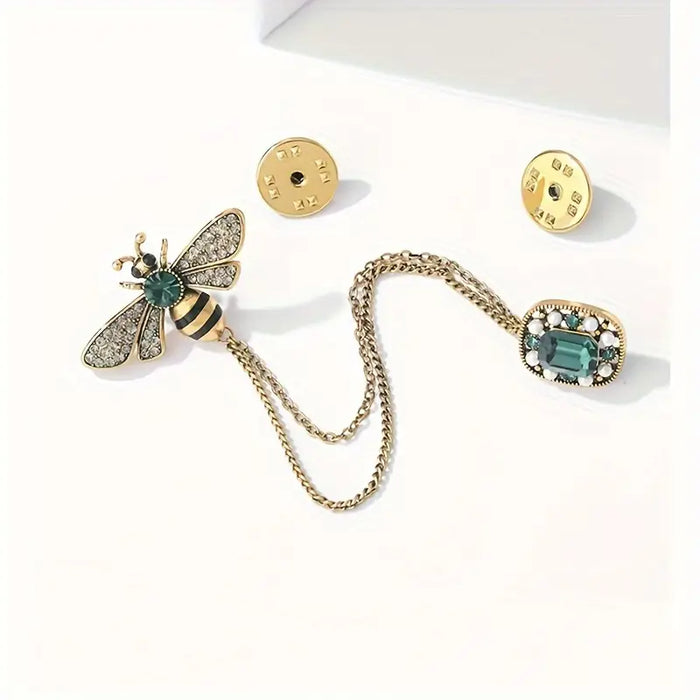 Queen Bee Chain Brooch