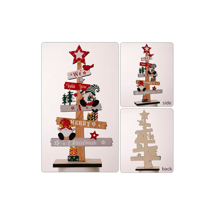Wooden Holiday Ornament  -Christmas