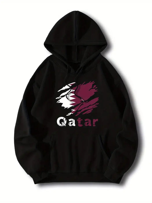 Qatar Casual Hoodie Sweatshirt