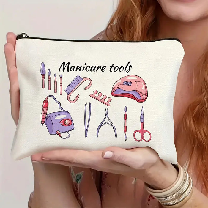 Manicure Tools Organizer Pouch