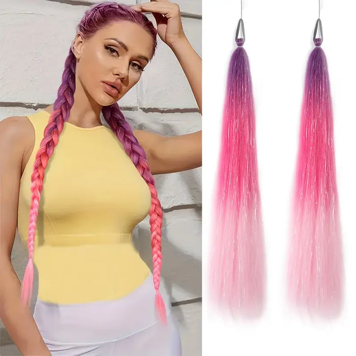Glam Ombre Braiding Hair Extension 1PC
