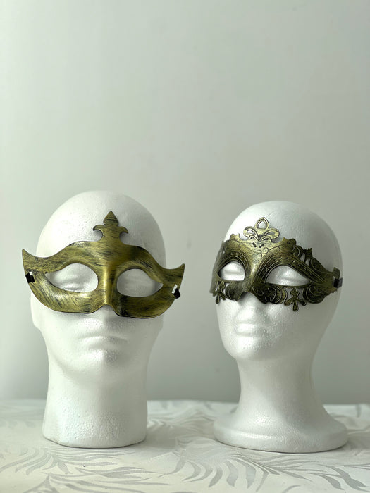 Masquerade Ball Couple Masks Set of 2