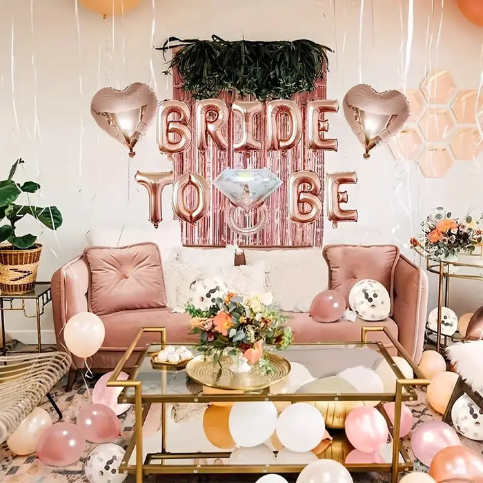 Glam Bachelorette Bride-To-Be Party Set – 39pcs