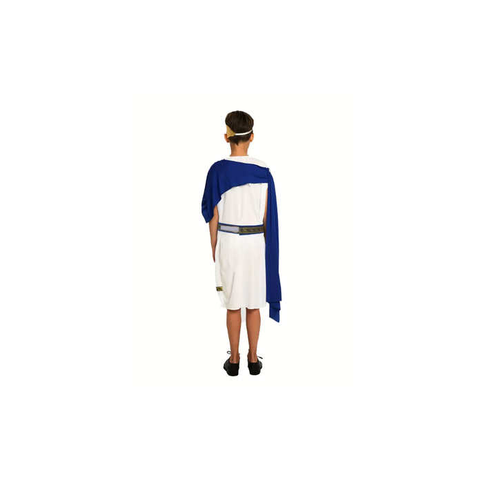 Boys’ Roman & Greek Prince Costume – Blue & Gold
