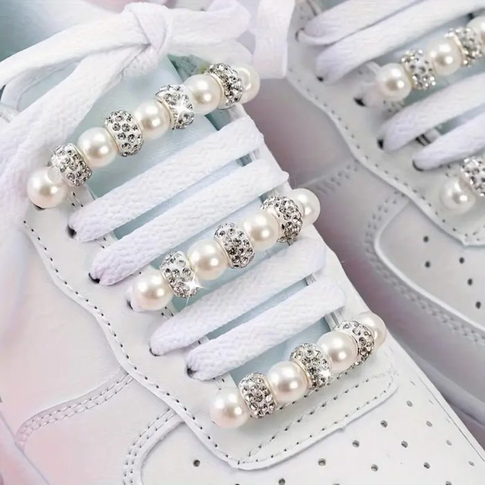 Diamond and Pearl Shoe Decorative - 6pcs Set