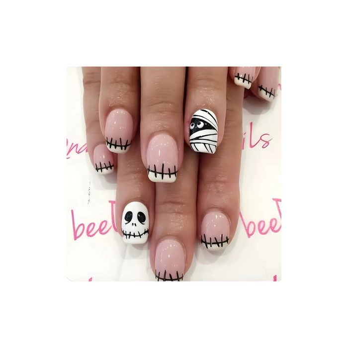 Halloween Design Press On Nails