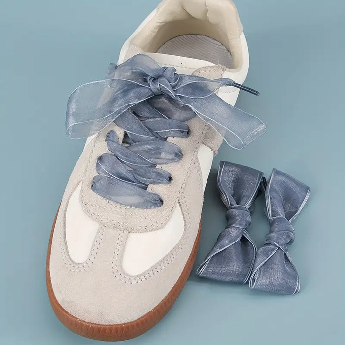 Silk Satin Ribbon Shoelaces