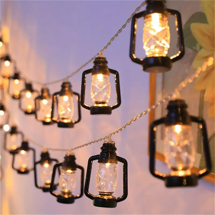 Ramadan Vintage Lantern String Lights