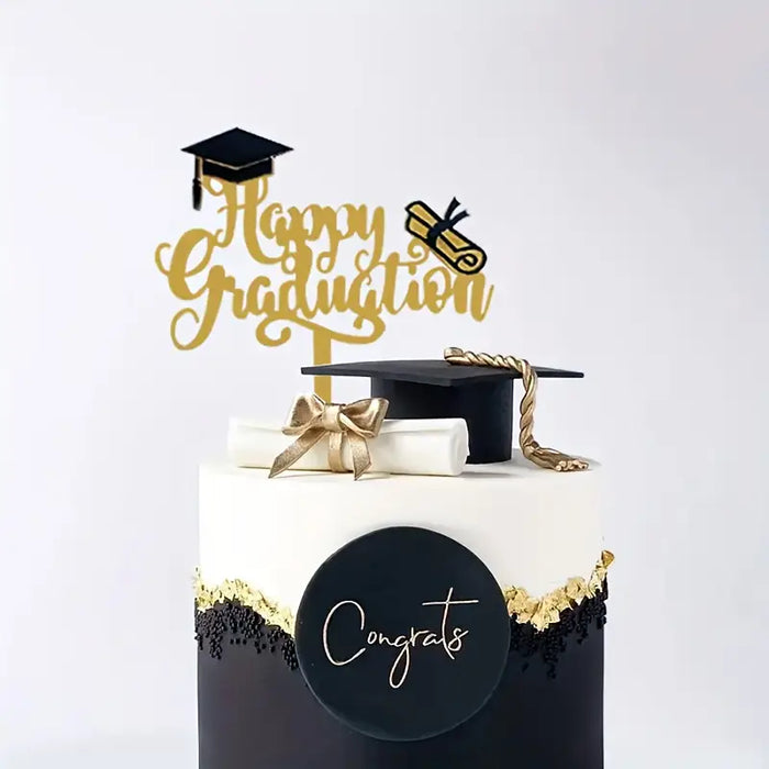 Graduation Acrylic Cake Topper