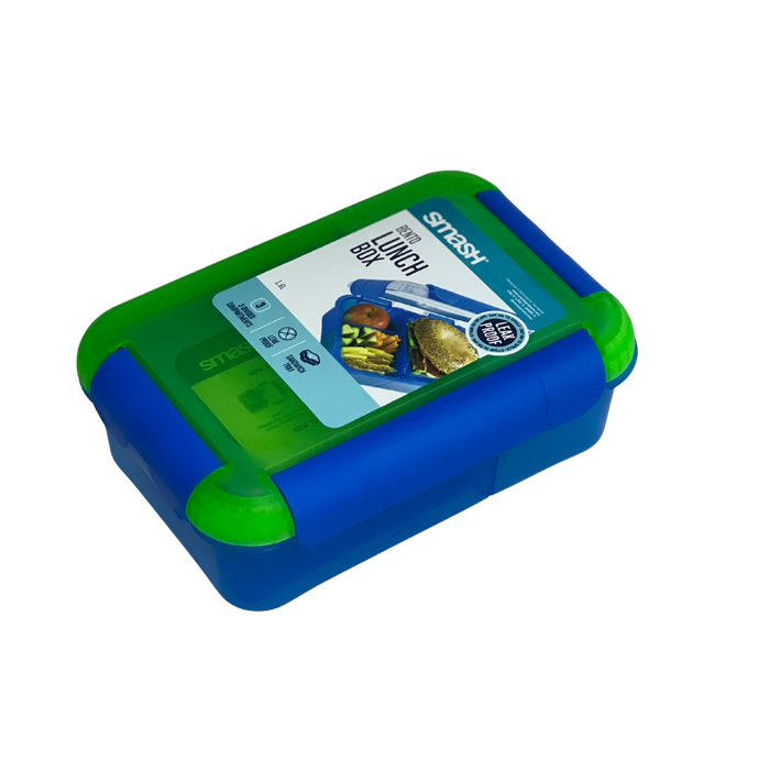 Bento Blue/Green Lunch Box 1600ml