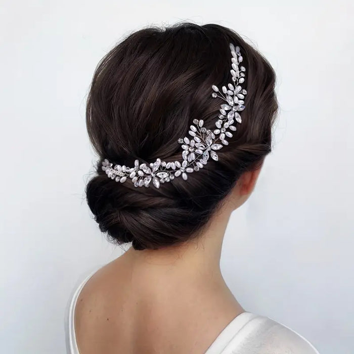 Rhinestone Silvery Bridal Headband