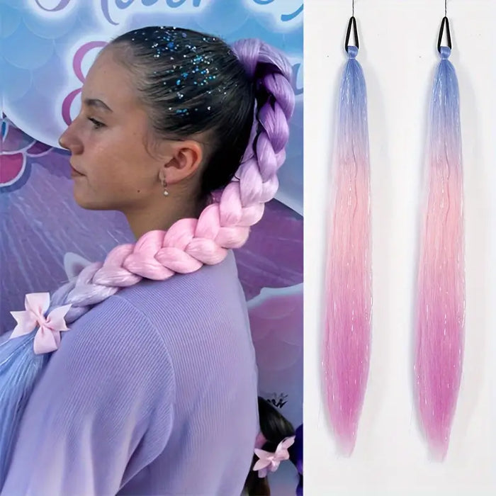 Glam Ombre Braiding Hair Extension 1PC