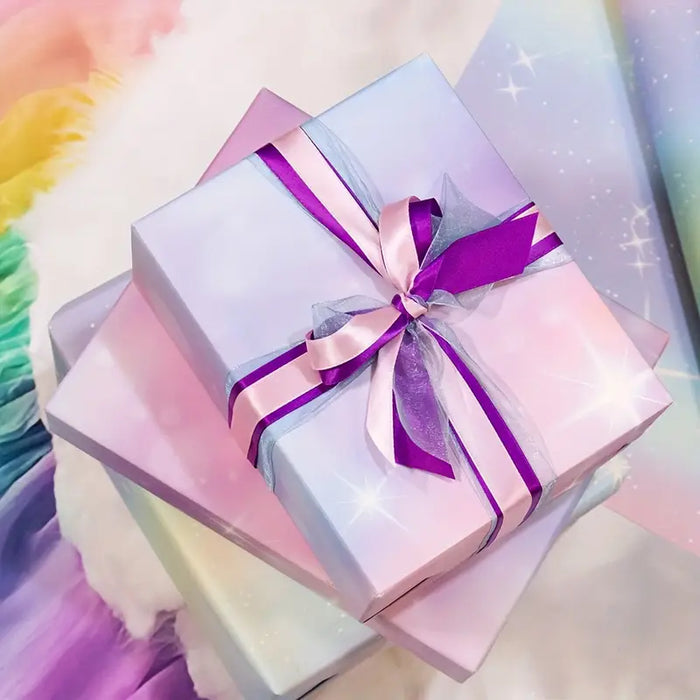 Rainbow Matte Gift Wrap Paper