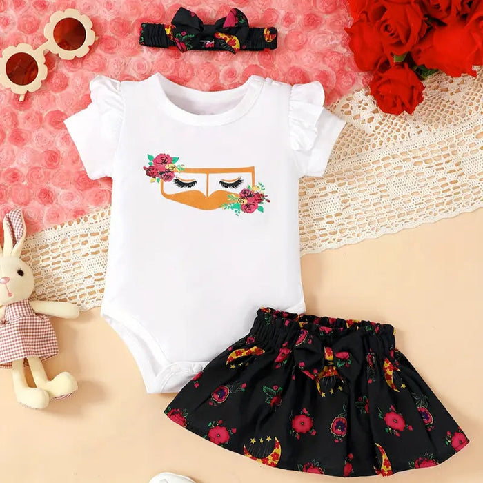 Little Moonlight Ramadan Outfit 3-Piece Set
