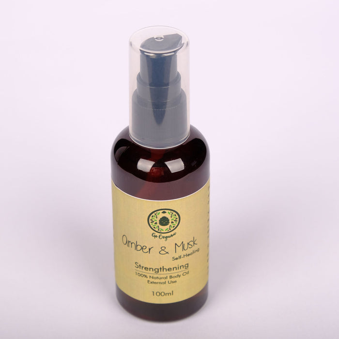 Organic Amber and Musk Body Oil