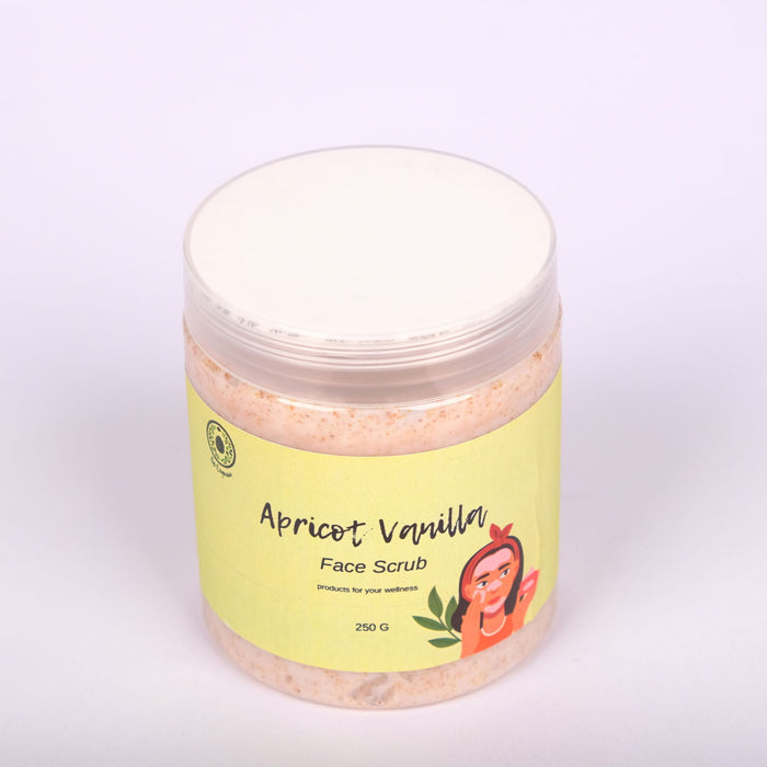 Organic Apricot Vanilla Face Scrub