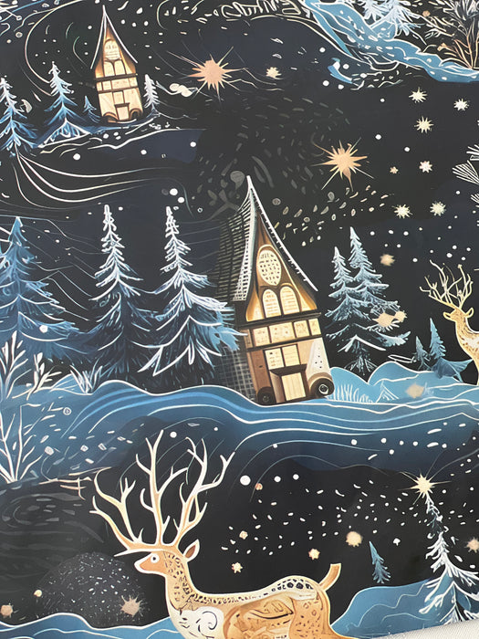 Christmas Gifts Wrapping Paper 2pcs