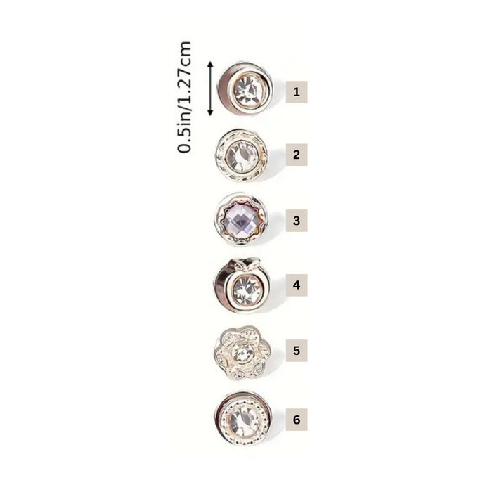 Rhinestone Decorative DIY Shoe Charm Accessories