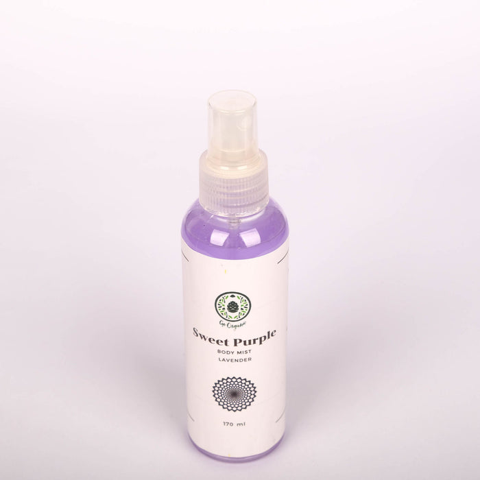 Organic Sweet Purple Lavender Body Mist