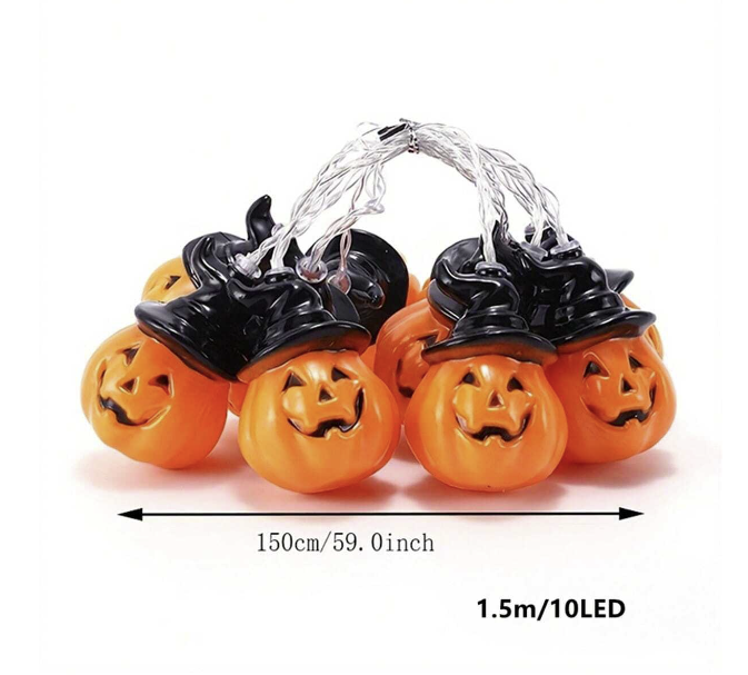 Halloween Pumpkin Fairy LED Lights
