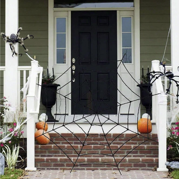 Halloween Spider Web Decor