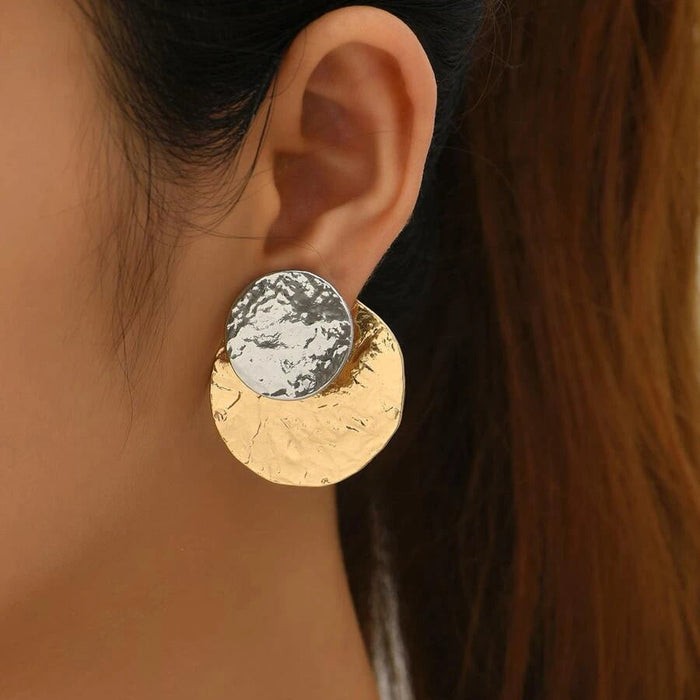 Vintage Stud Statement Earrings