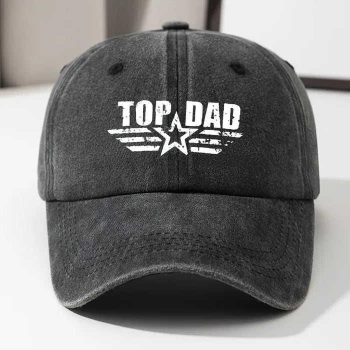Top Dad Vintage Baseball Cap