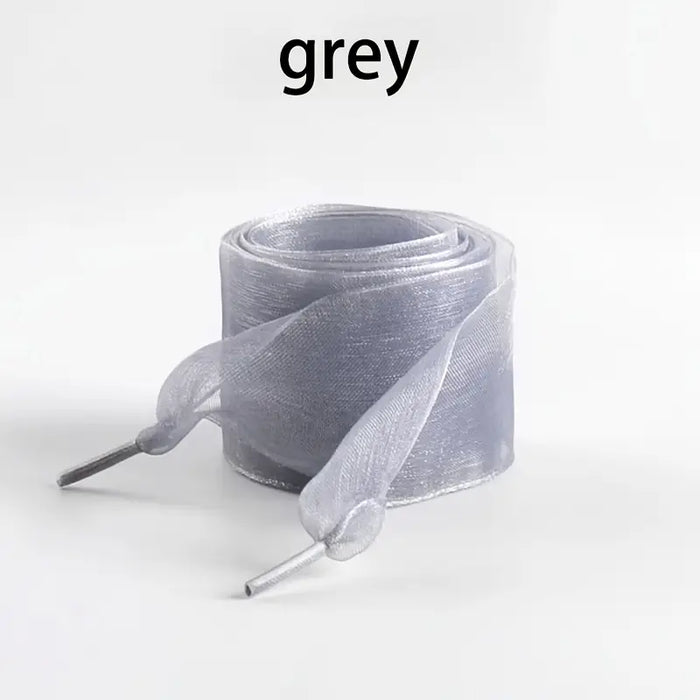 Silk Satin Ribbon Shoelaces