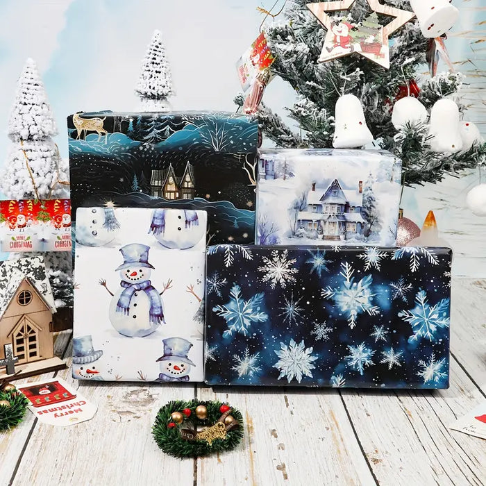 Christmas Gifts Wrapping Paper 2pcs
