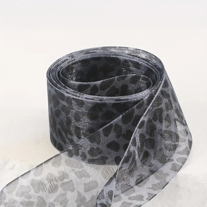 Chic Leopard Print Shoelaces