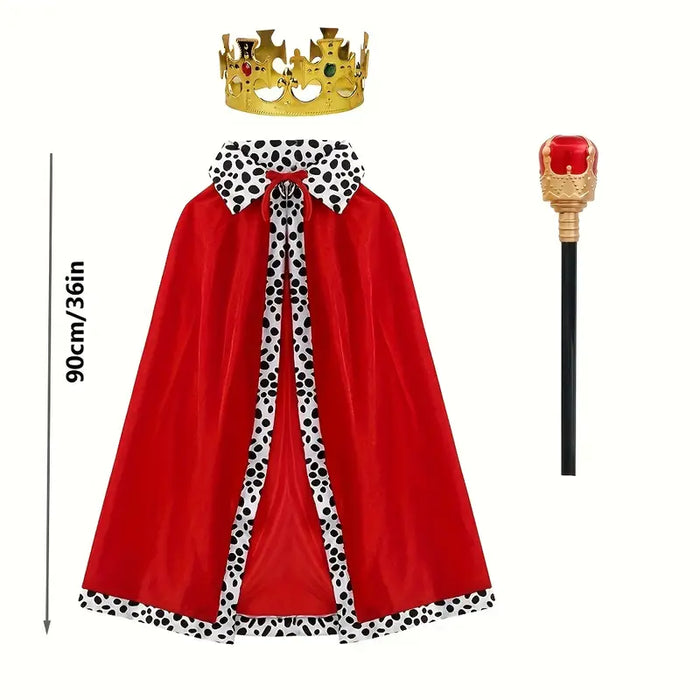 Royal King Costume 3pcs Set