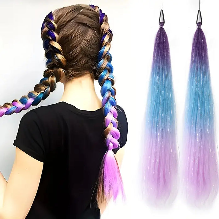 Violet Braiding Hair Extension 1PC