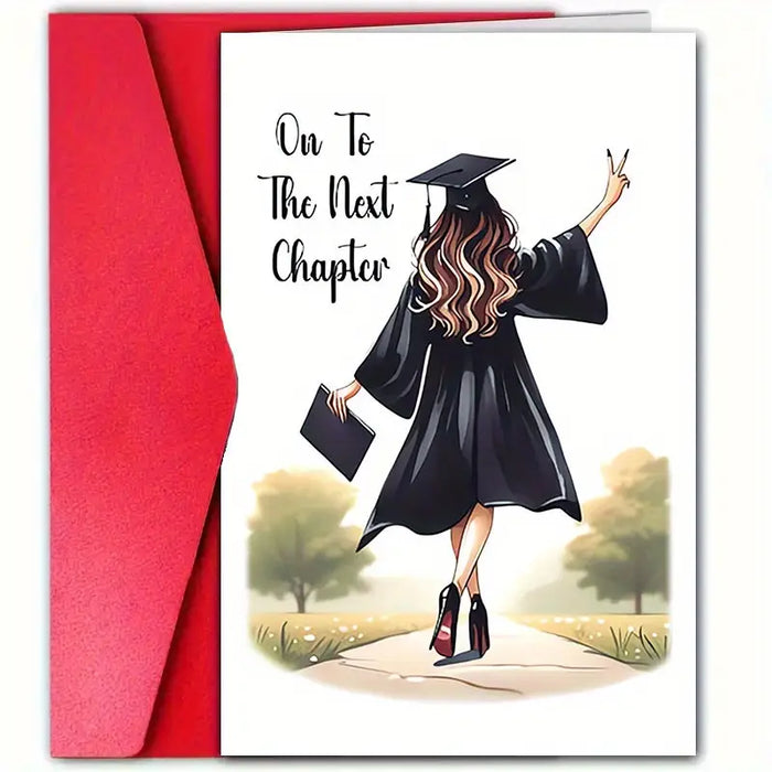 “On to the Next Chapter” Graduation Gift Card