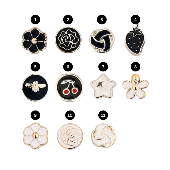 Decorative DIY Shoe Charm Accessories