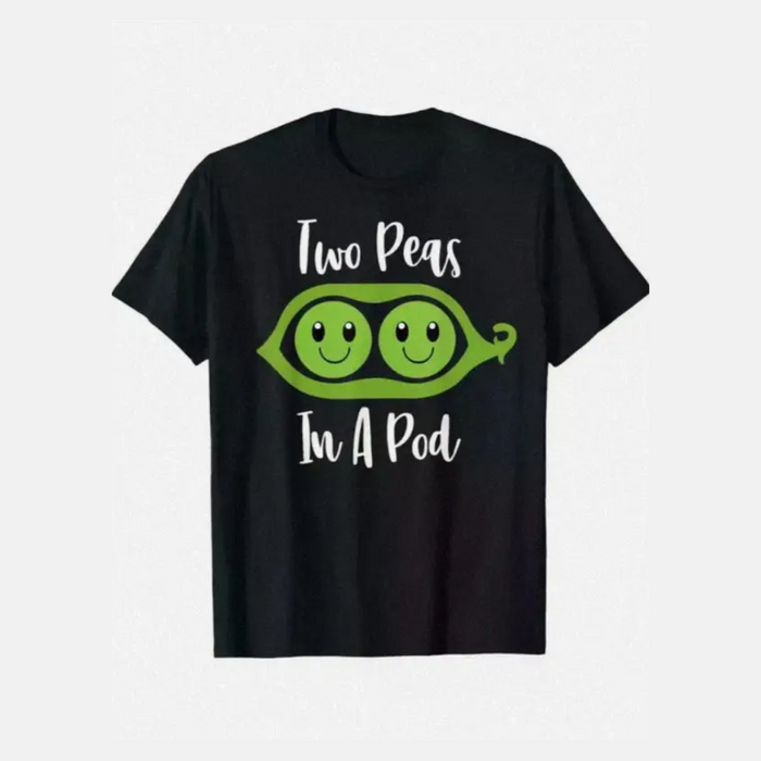 "Two Peas in a Pod" Matching T-Shirt Set