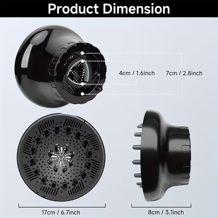 Universal Hair Dryer Diffuser