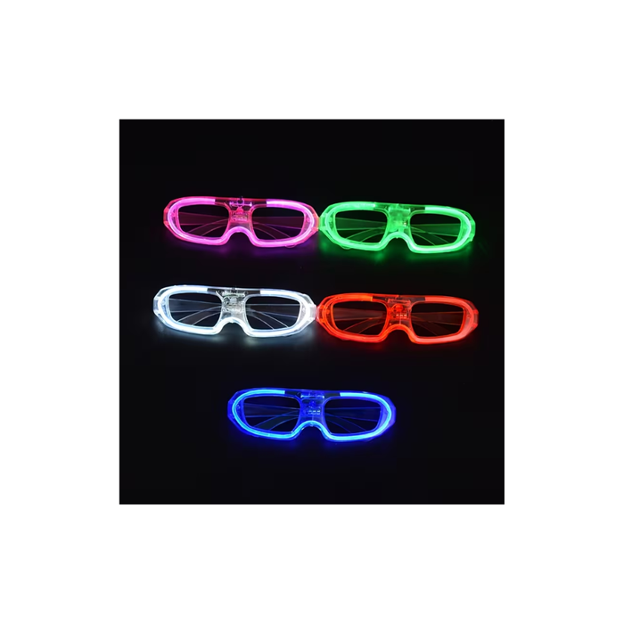 5 pcs LED Neon Glasses & Luminous Butterfly Hair Accessories