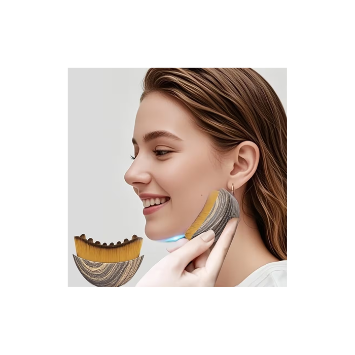 Multifunctional Lymphatic Contour Facial Brush for Face  & Jaw Shaping