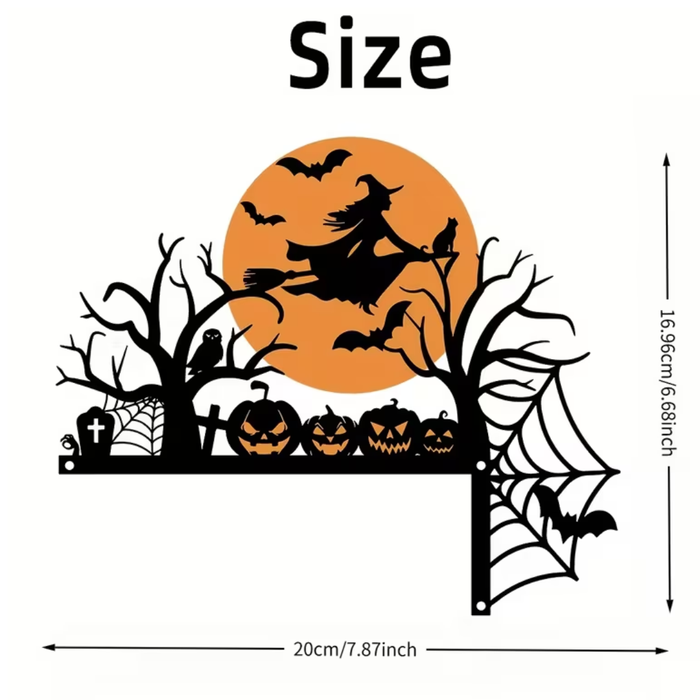 Spider Web Door Decoration – 2D Design