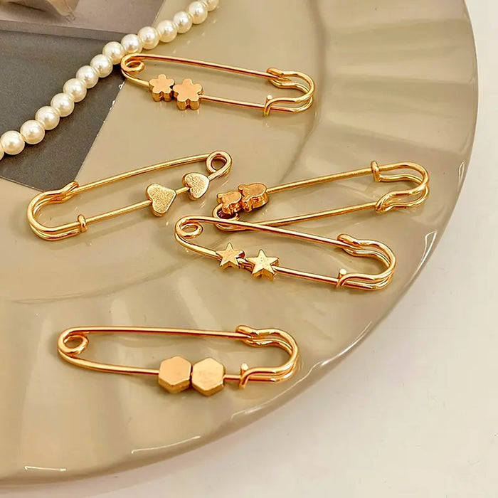 Golden Charm Vintage Pin