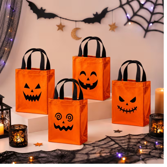 Pumpkin Gift Bags – 4 PCS