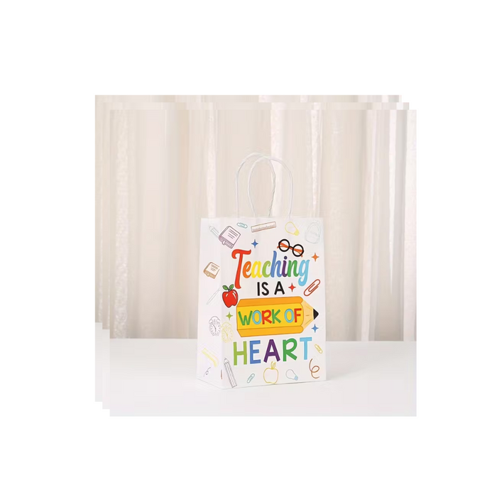 6 pcs Teacher’s Day Themed Handbags
