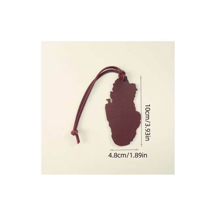 Qatar Map Pendant