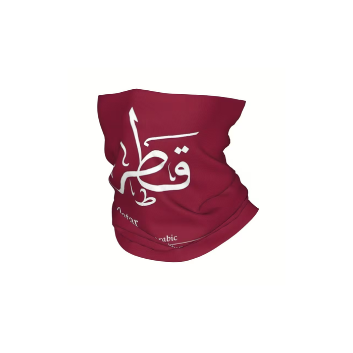 Qatar-Inspired Breathable Scarf