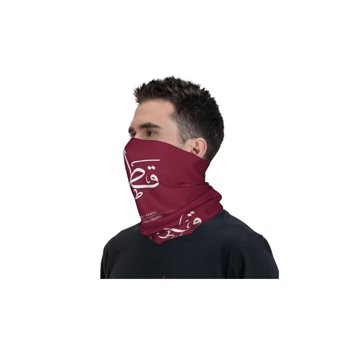 Qatar-Inspired Breathable Scarf