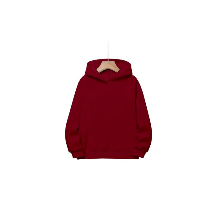 Boys’ Burgundy Light Hoodie