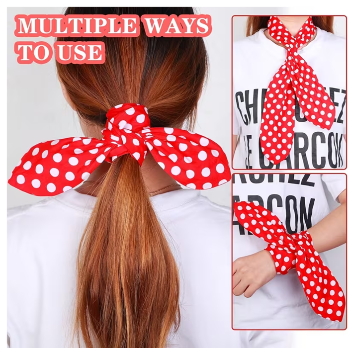 Retro Polka Dot Hair Band
