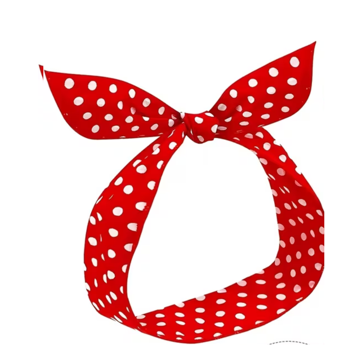 Retro Polka Dot Hair Band